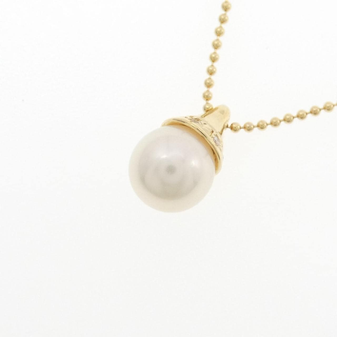 K18YG アコヤパール ネックレス 7.2mm