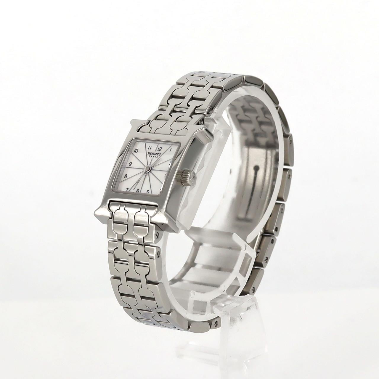 HERMES H 手錶 HH1.110 不銹鋼石英