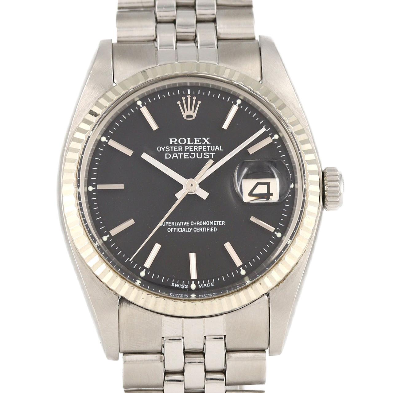 ロレックス デイトジャスト 1601 SSxWG 自動巻 3番台