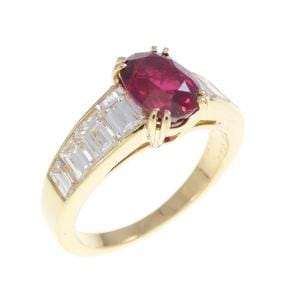 ヴァンクリーフ&アーペル ルビー リング 1.61CT