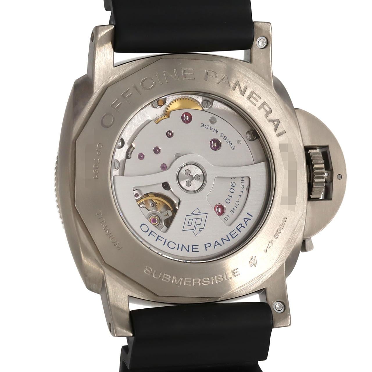 パネライ ルミノールサブマーシブル1950 3DAYSオートマティックチタニオ PAM01305 TI 自動巻