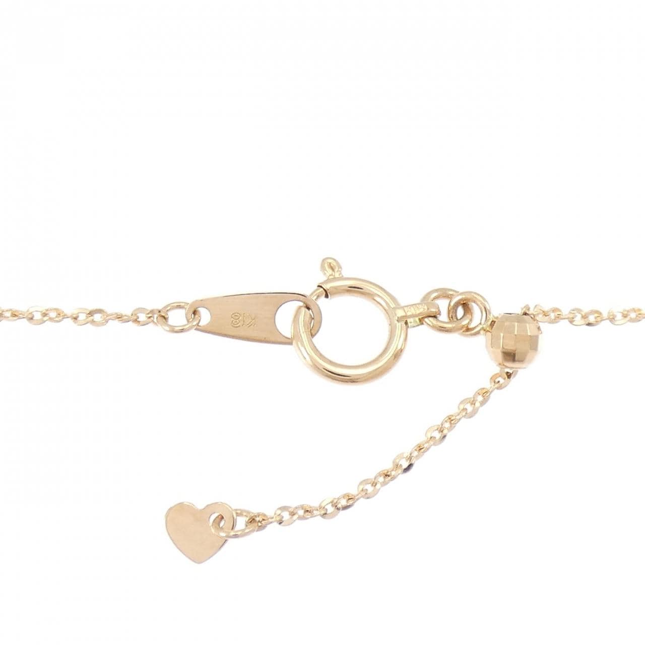 ジーエスティービー ピンクダイヤモンド ネックレス 0.12CT