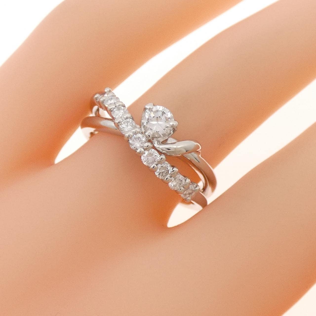 PT900 ダイヤモンド リング 0.50CT