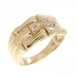 K18YG ダイヤモンド リング 0.02CT