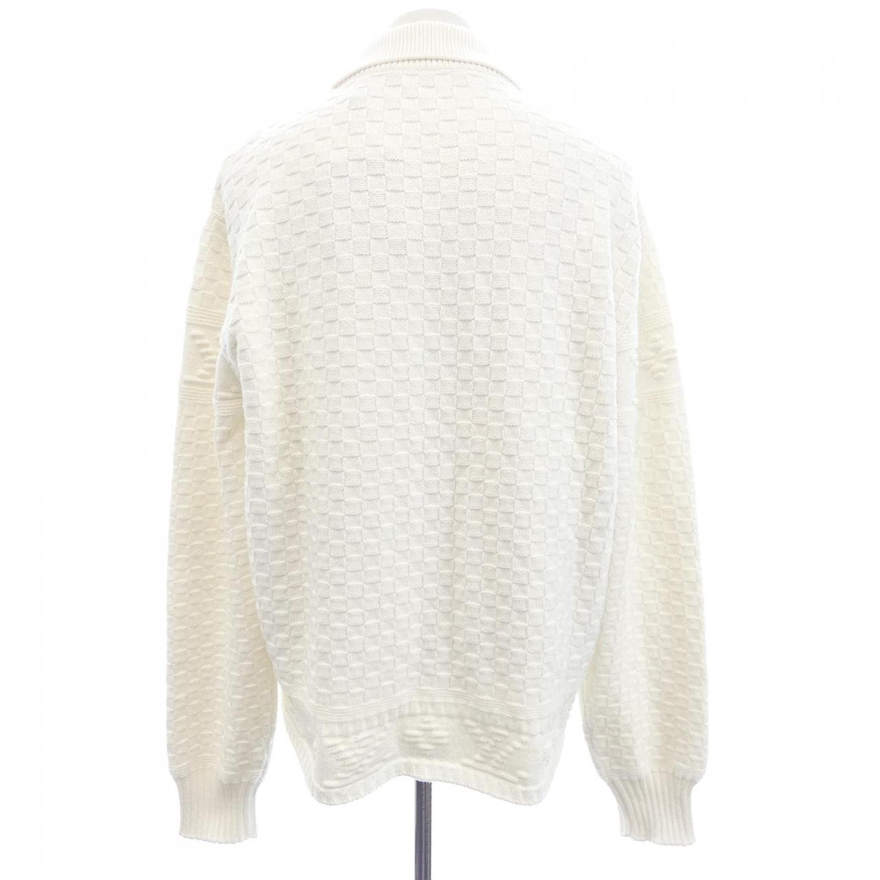ルイヴィトン LOUIS VUITTON LVダミエウールブレンドプルオーバー HPN63WTZ8 ニット