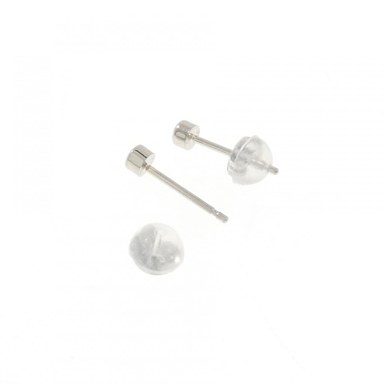 PT/PT900 ソリティア ダイヤモンド ピアス 0.10CT