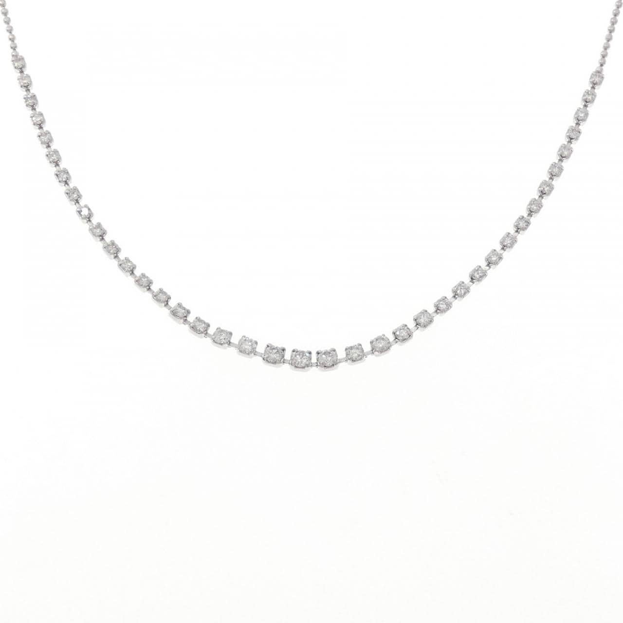 PT850 ダイヤモンド ネックレス 1.00CT