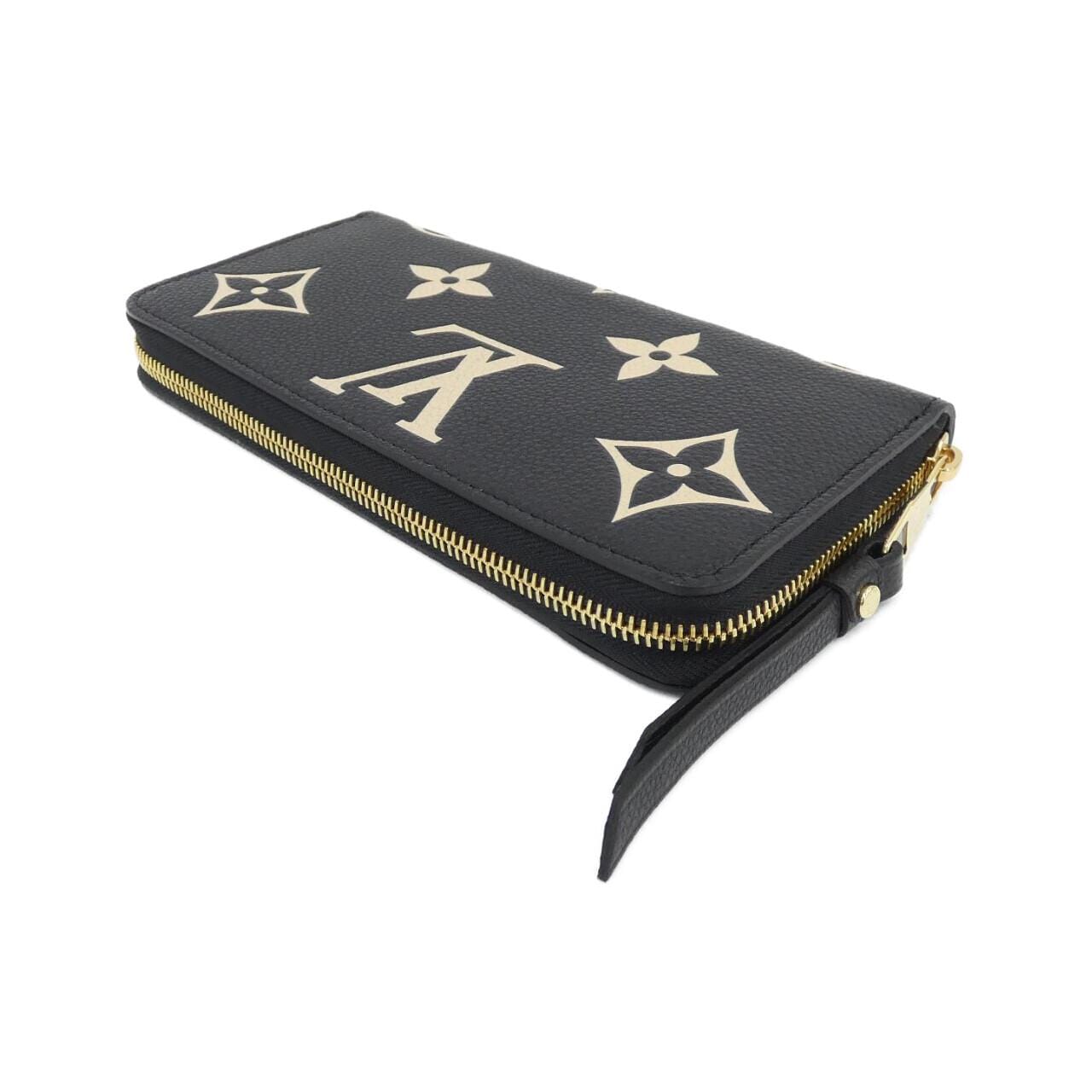 ルイヴィトン バイカラー モノグラム アンプラント ジッピー ウォレット M80481 財布