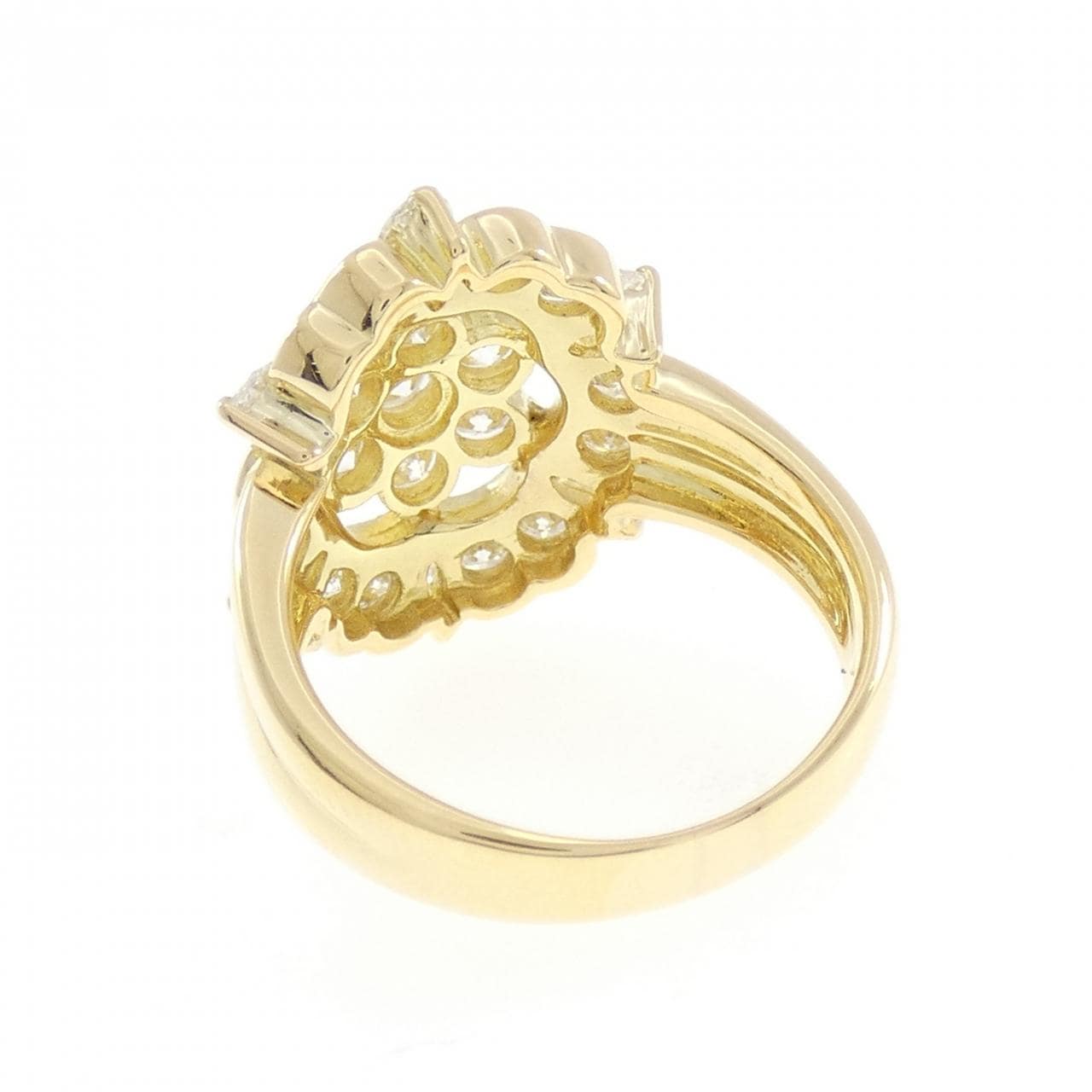 K18YG ダイヤモンド リング 2.31CT