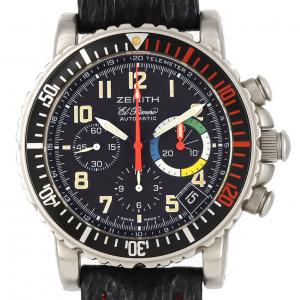 ゼニス レインボーフライバック 01.0480.405 SS 自動巻