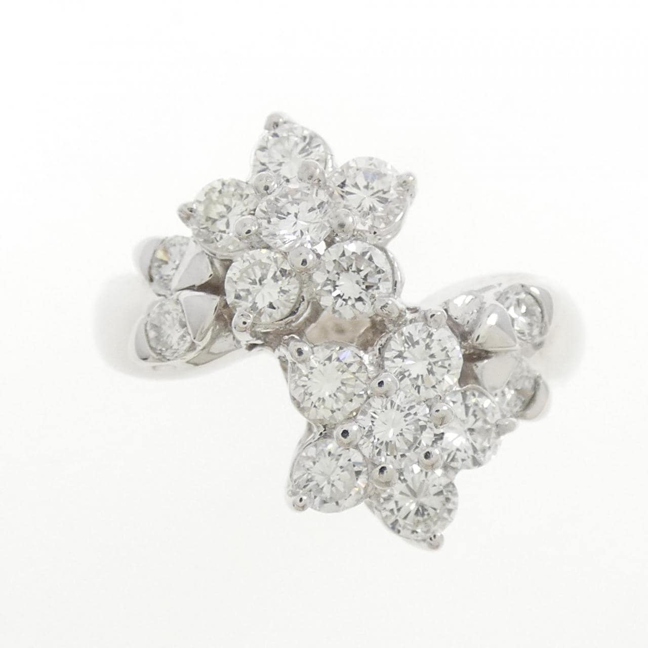 PONTE VECCHIO Flower Diamond Ring 1.00CT