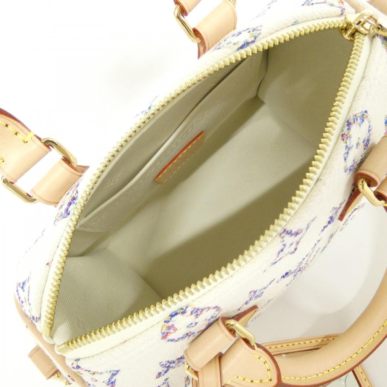 ルイヴィトン ツイード モノグラム マルチカラー スピーディ バンドリエール 20cm M24709 ボストンバッグ