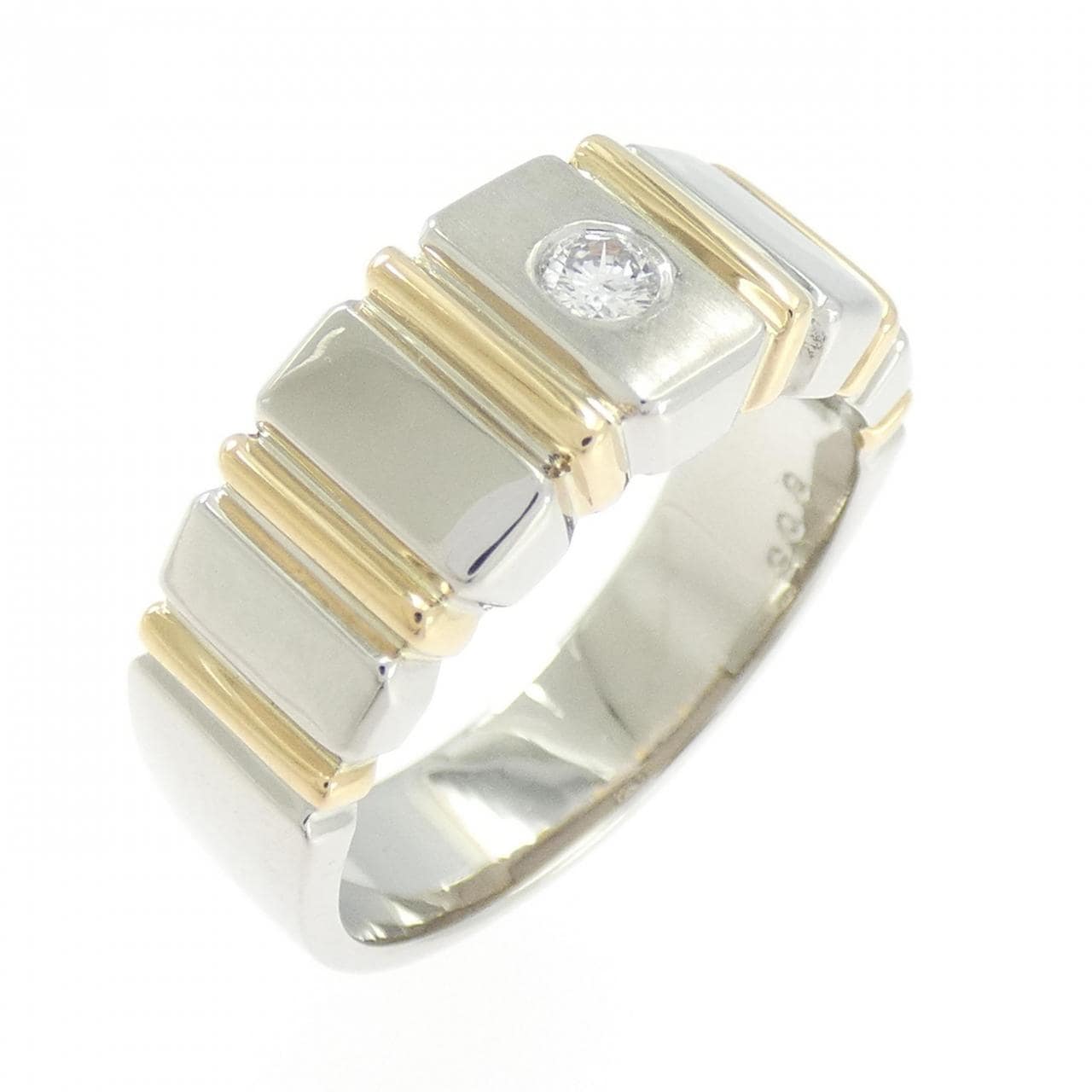 PT900/K18YG ダイヤモンド リング 0.05CT