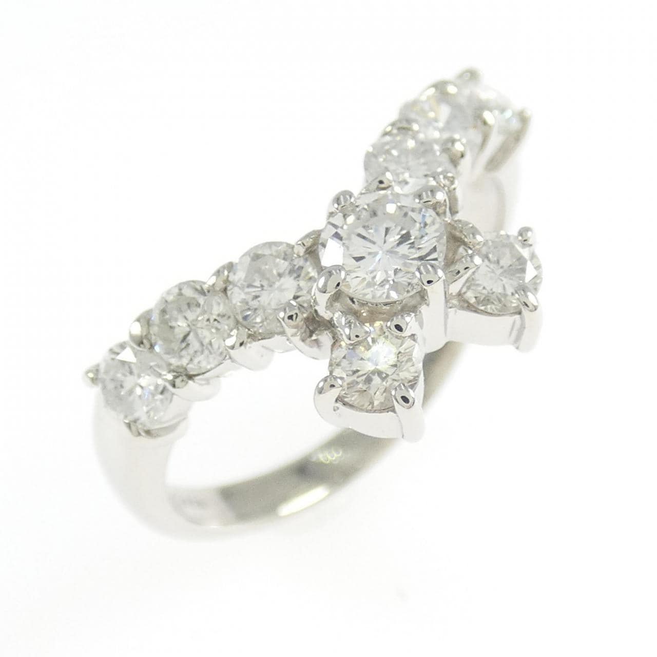 PT900 ダイヤモンド リング 1.00CT