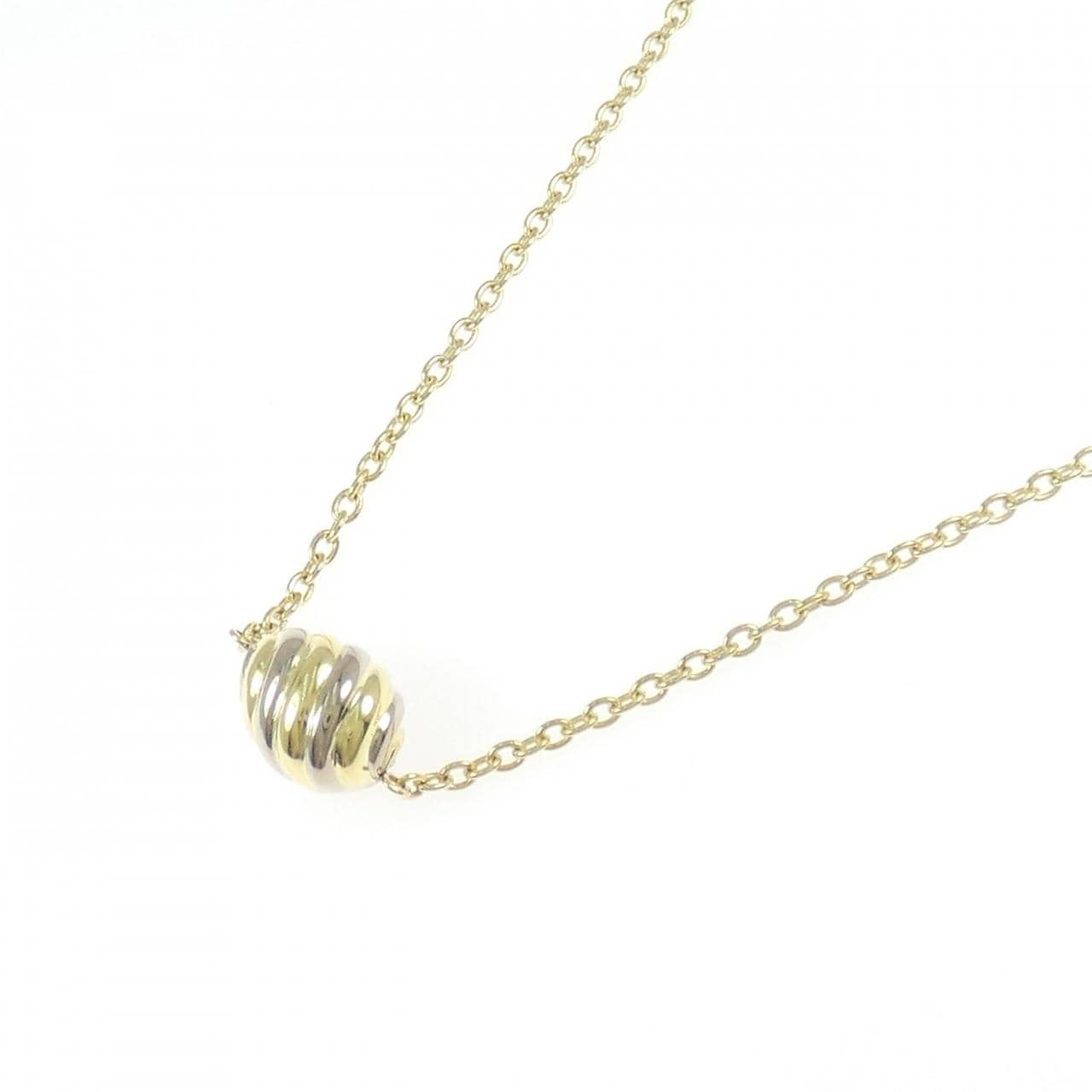 カルティエ 750YG/750WG ネックレス