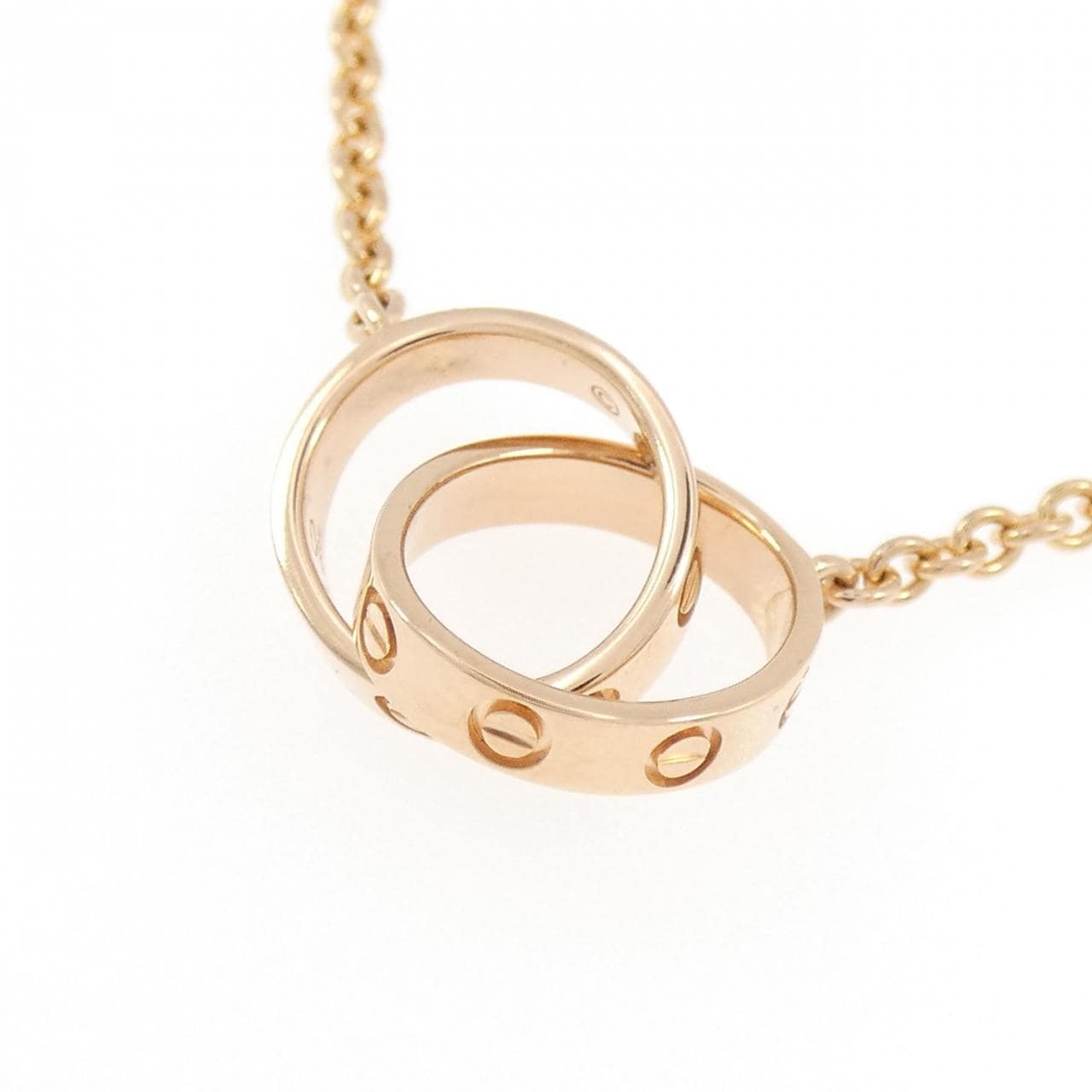 カルティエ ベビーラブ ネックレス