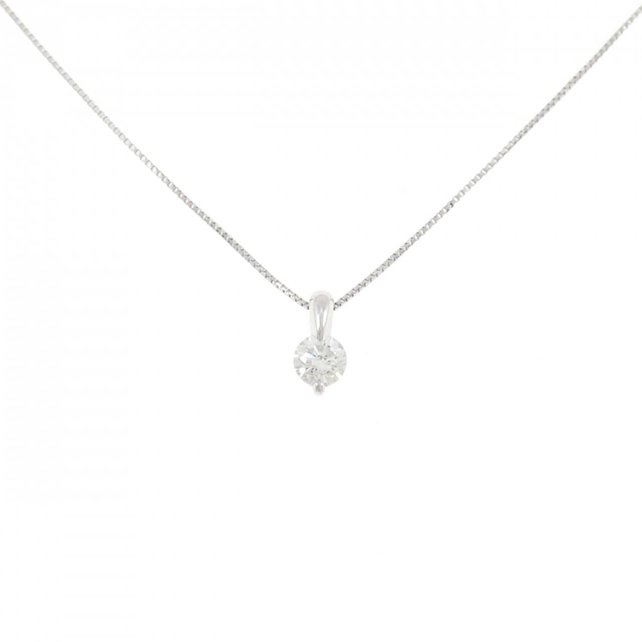 PT900/PT850 ダイヤモンド ネックレス 0.333CT