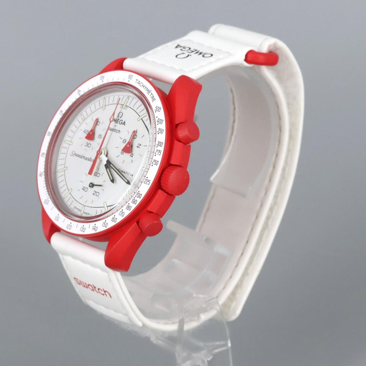 スウォッチ スウォッチxオメガ･ミッショントゥマーズ SO33R100 バイオセラミック クォーツ