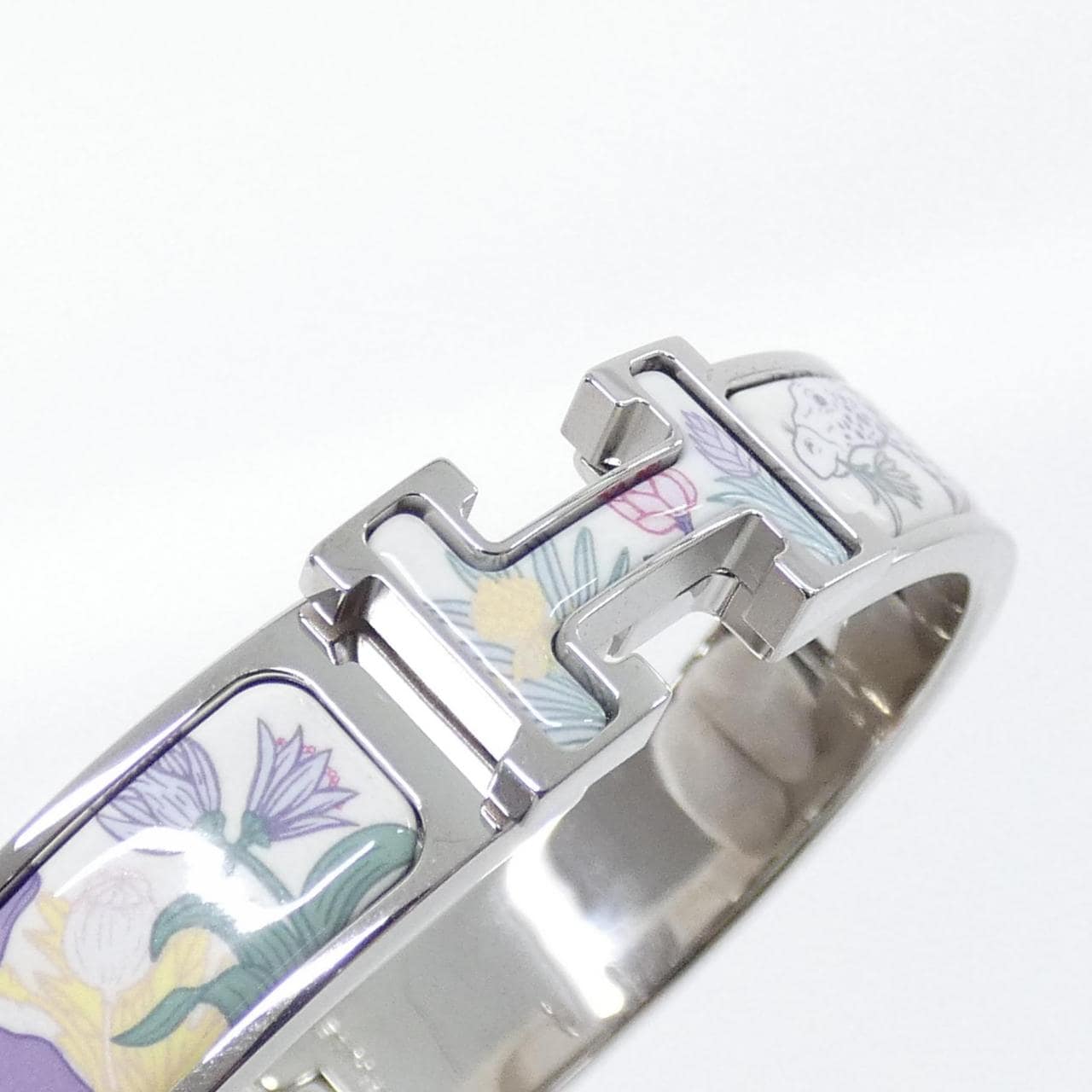エルメス PRECIOUS PARADISE クリック アッシュ PM 704411FP ブレスレット