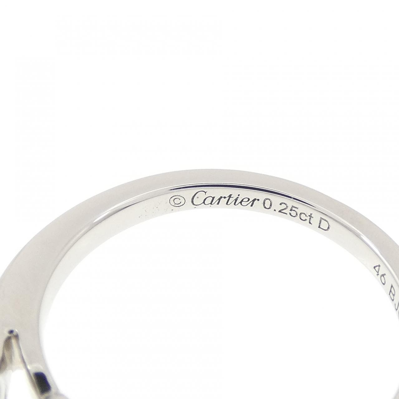 カルティエ バレリーナ リング 0.25CT E VS1 3EXT