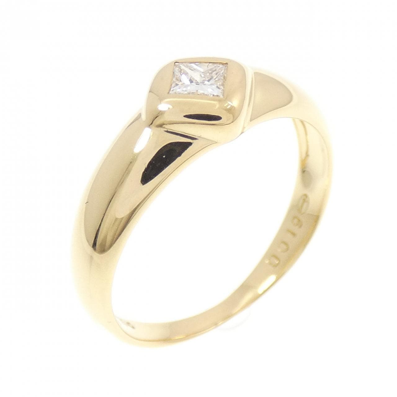 750YG ダイヤモンド リング 0.19CT