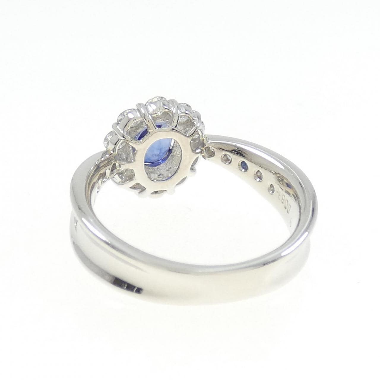 PT900 サファイヤ リング 0.65CT