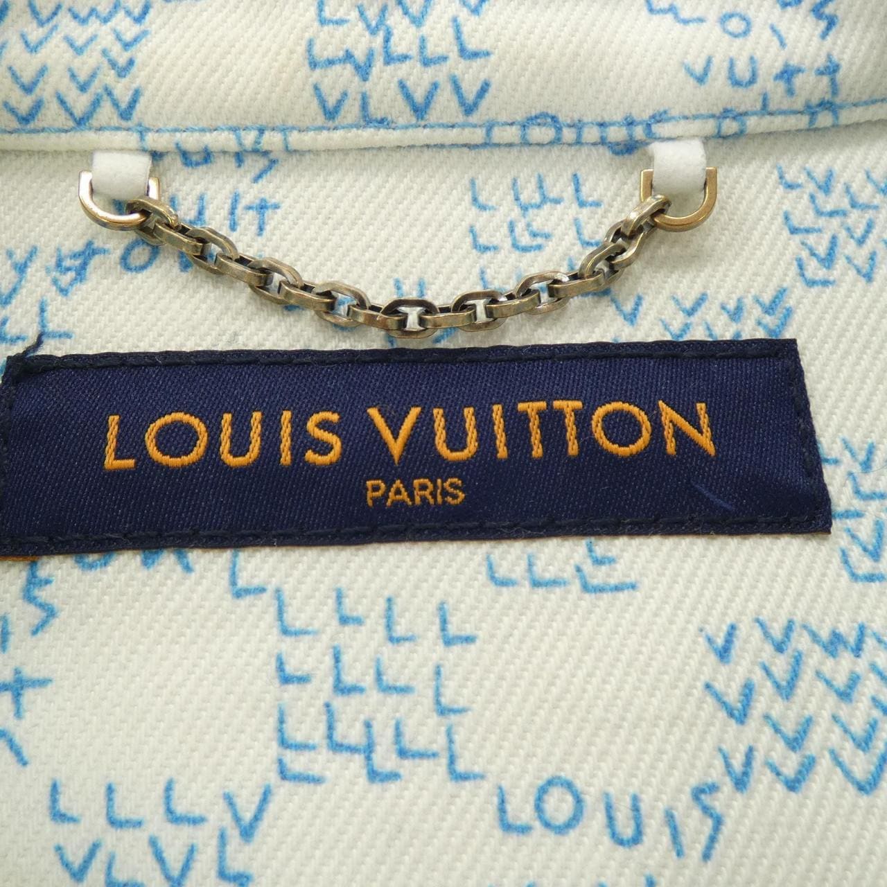 ルイヴィトン LOUIS VUITTON ランドスケープショートスリーブデニムシャツ HNS18WNW3 S/Sシャツ
