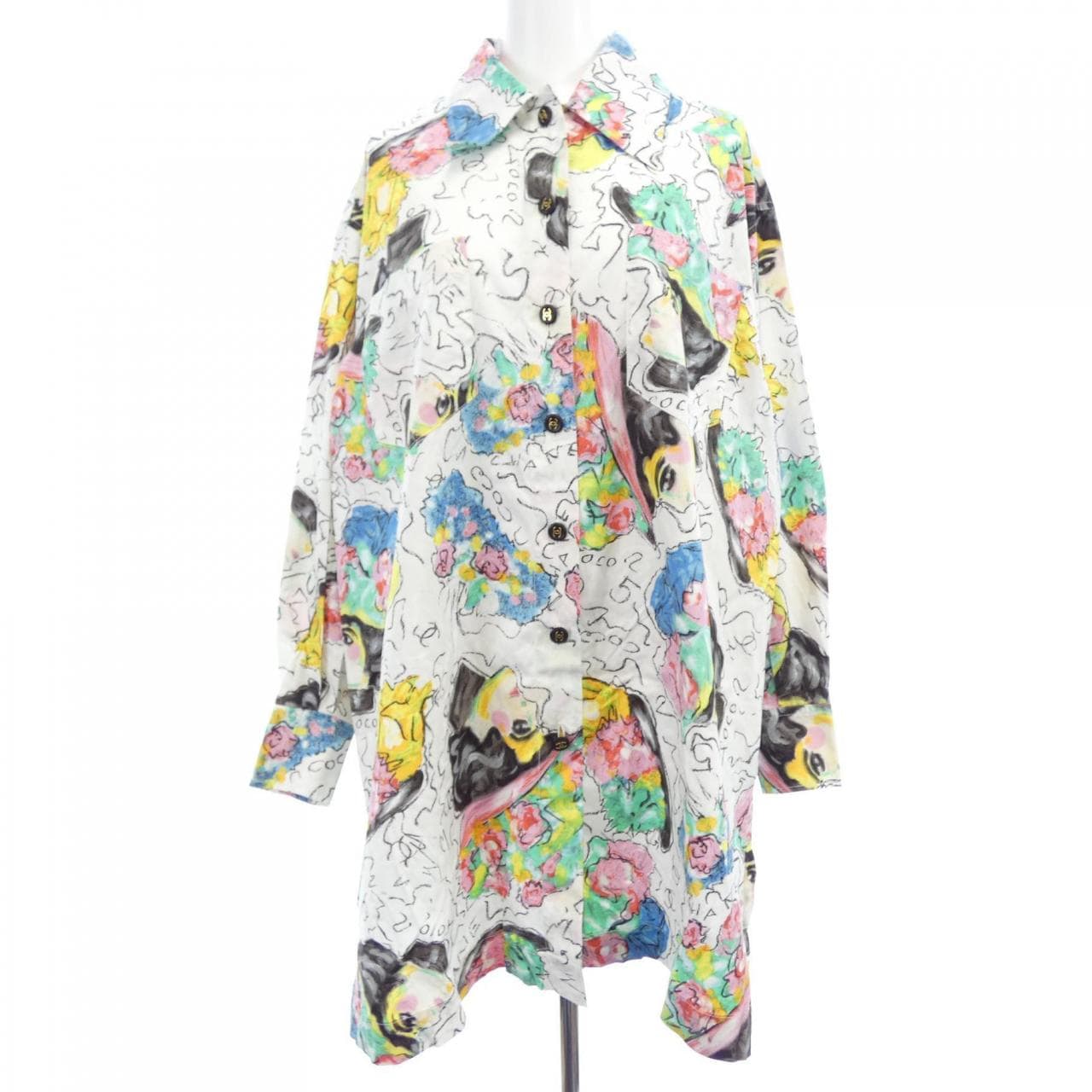 【ヴィンテージ】シャネル CHANEL P04564V03965 シャツ