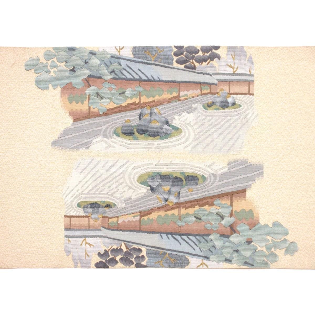 【未使用品】袋帯　爪掻本綴織