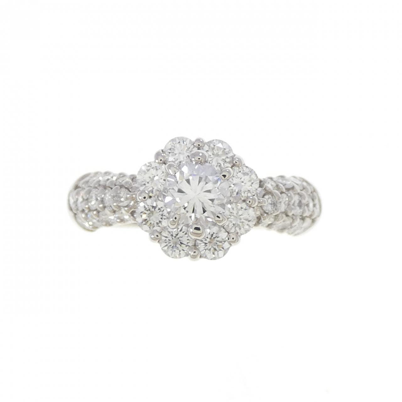 PT900 ダイヤモンド リング 0.505CT E VS1 Fair