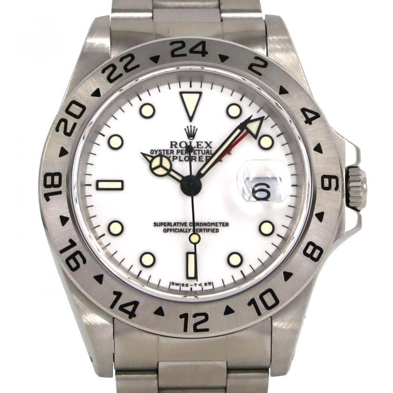 ロレックス エクスプローラーⅡ 16570 SS 自動巻 U番