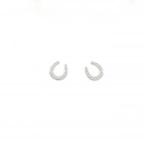 K14WG ホースシュー ピアス