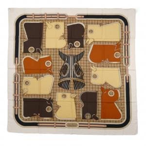 エルメス HERMES CAMAILS H241595S カレジェアン140 ショール