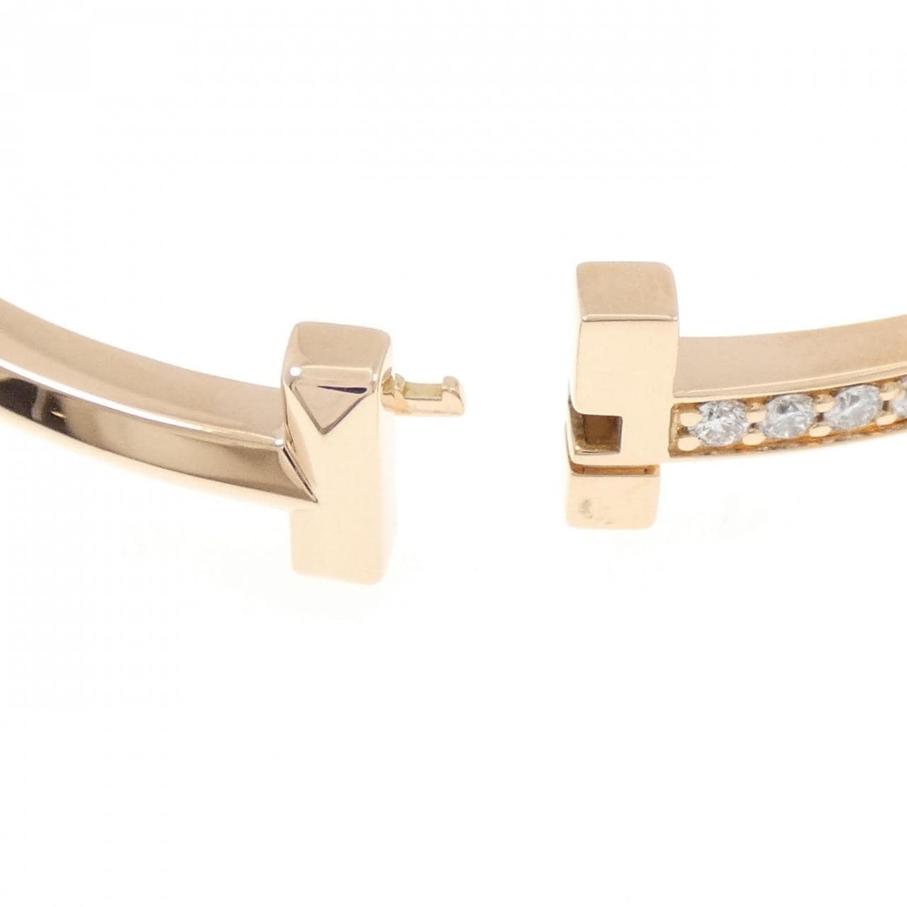 ティファニー Tワン ヒンジ バングル 0.92CT