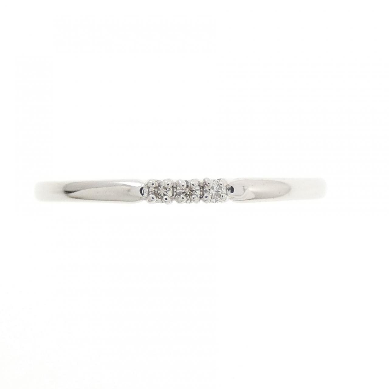 K18WG ダイヤモンド リング 0.03CT
