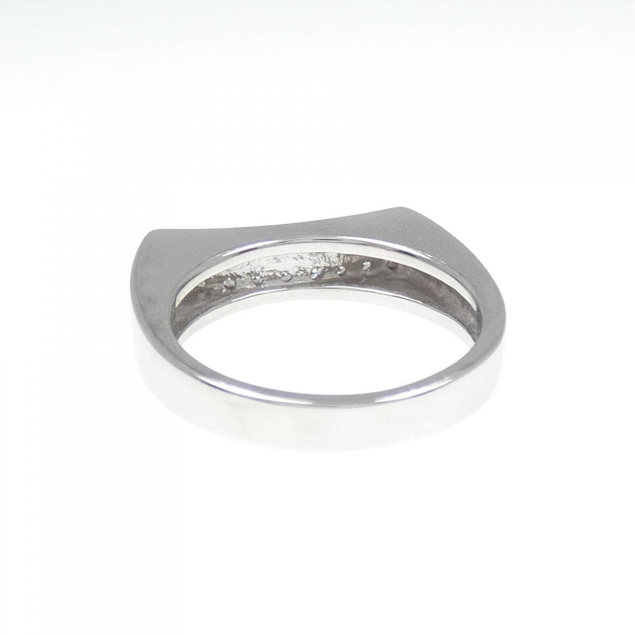 K18WG ダイヤモンド リング 0.18CT