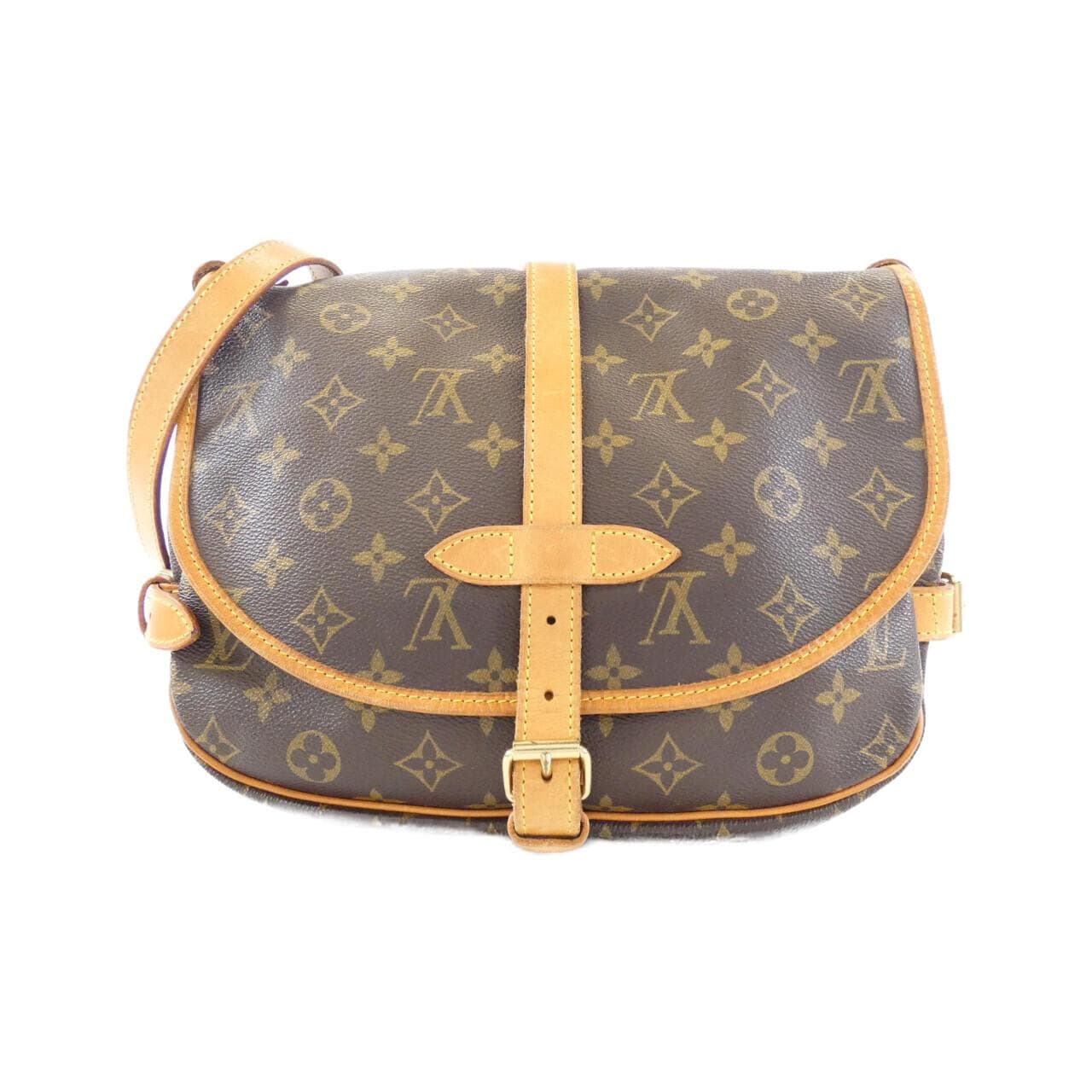 LOUIS VUITTON Monogram Saumur 30cm M42256 Shoulder Bag