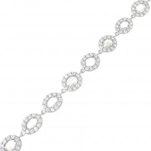 【新品】K18WG ダイヤモンド ブレスレット 1.98CT