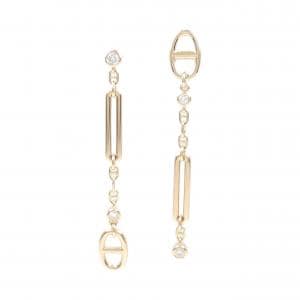 エルメス シェーヌ ダンクル カオス ピアス 0.2CT