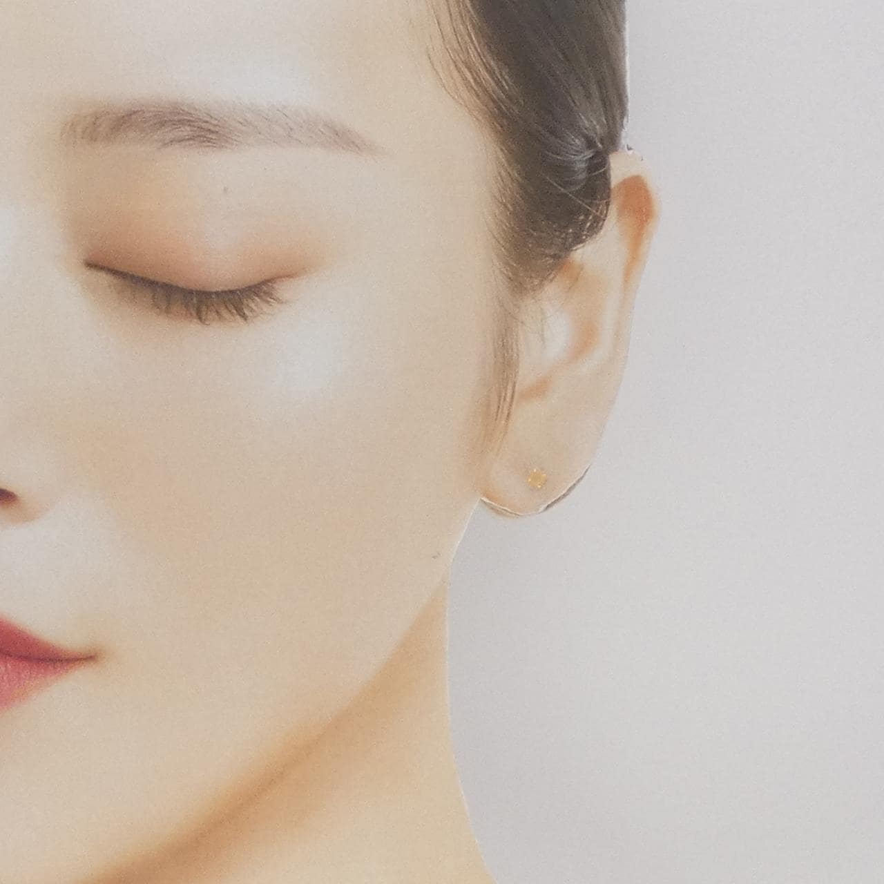 【新品】K18YG ムーンストーン ピアス