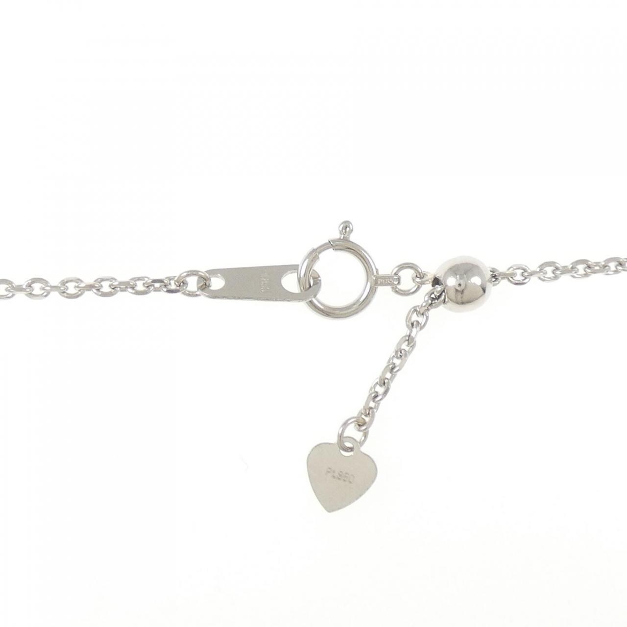 PT900/PT850 オパール ネックレス 6.42CT