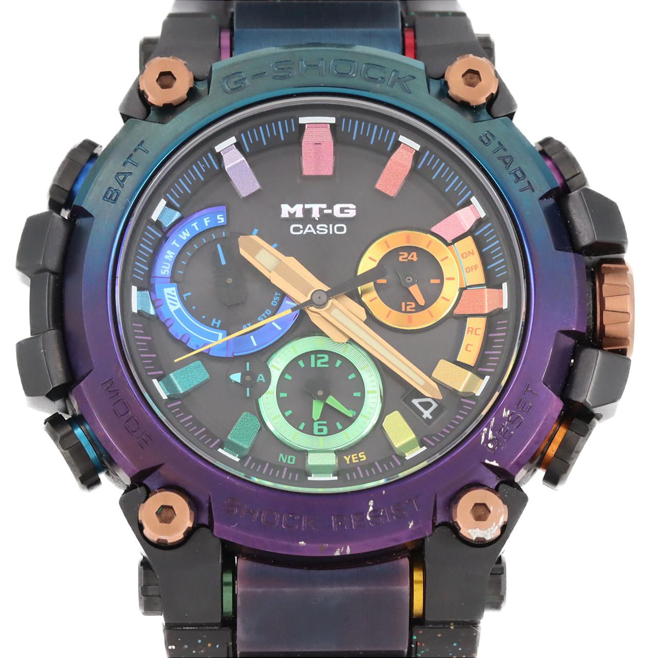 カシオ G-SHOCK･MT-G 電波時計 MTG-B3000DN-1AJR SS ソーラークォーツ