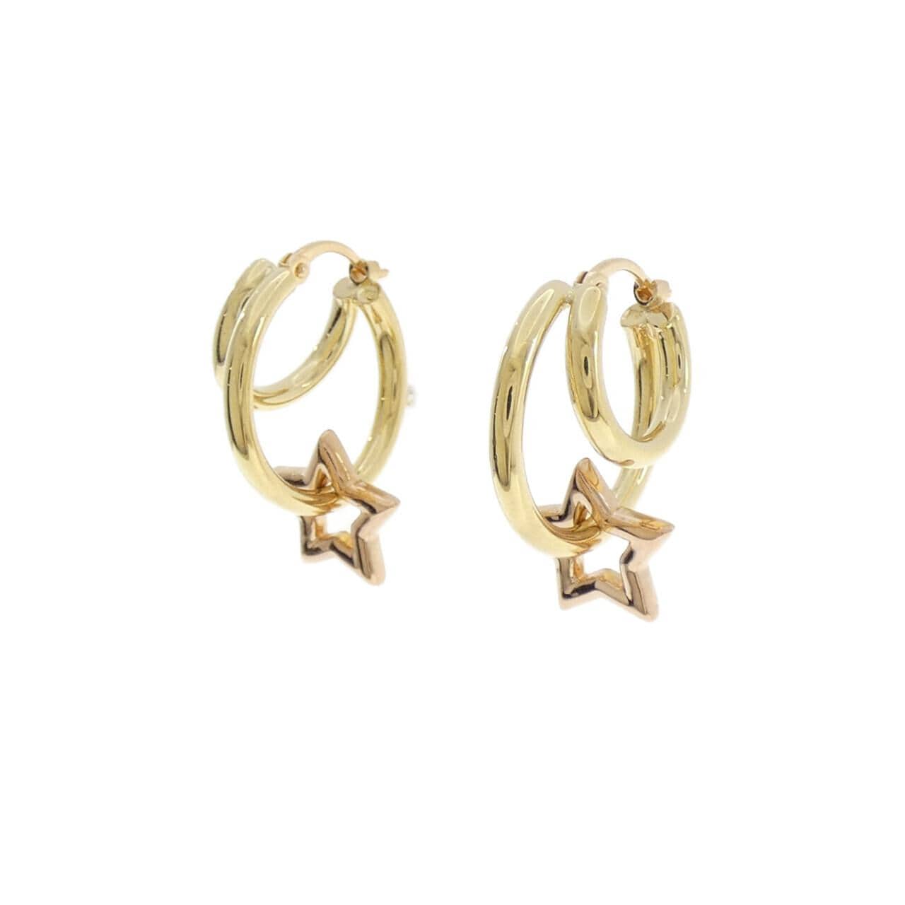 スタージュエリー K18YG/K18PG ピアス