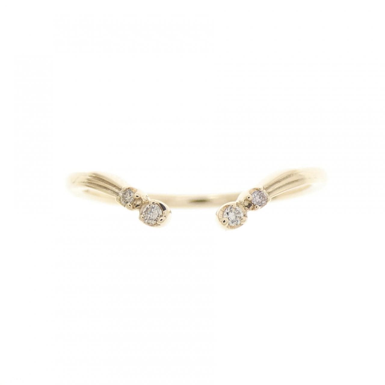 アガット ダイヤモンド リング 0.02CT