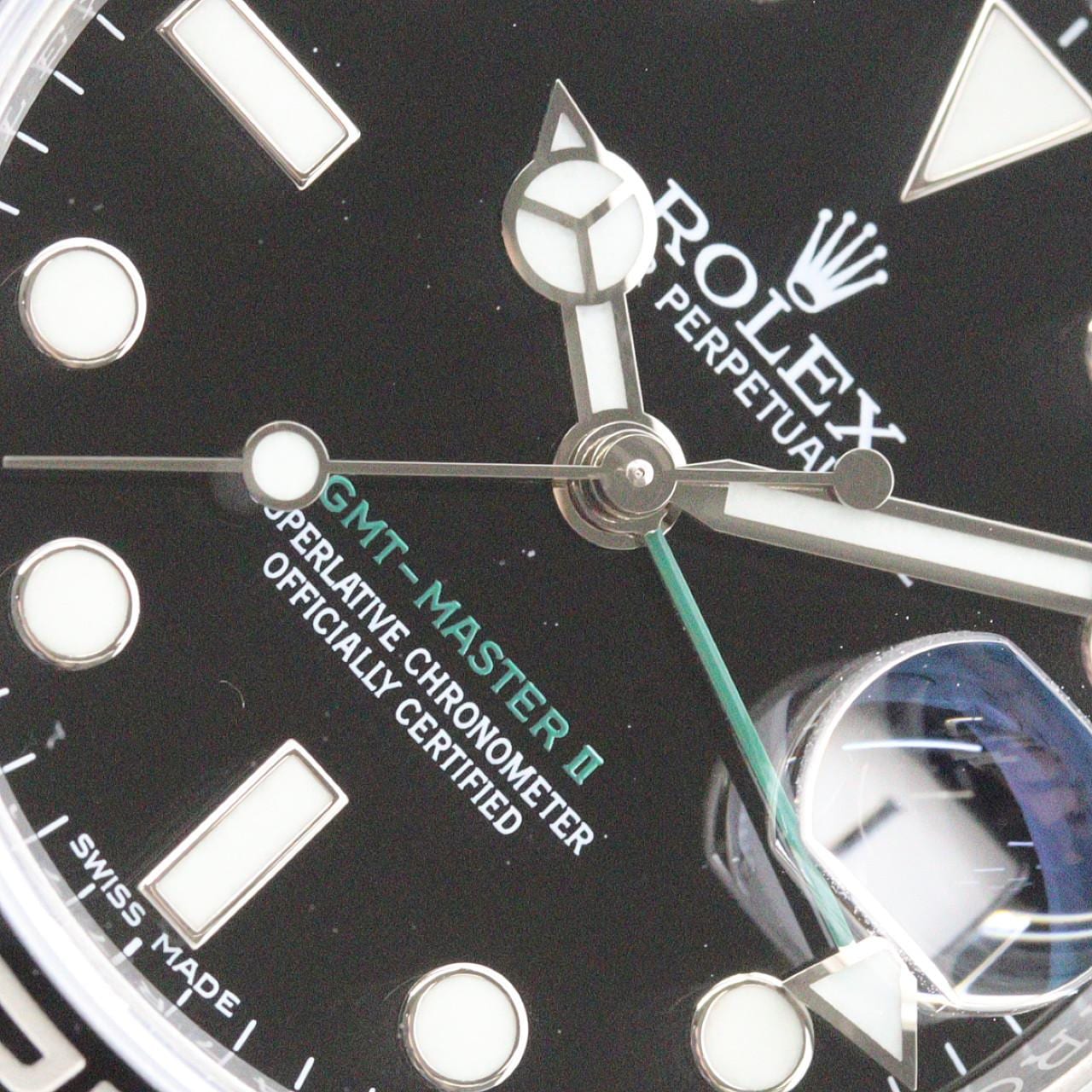 ロレックス GMTマスターⅡ 116710LN SS 自動巻 ランダム番