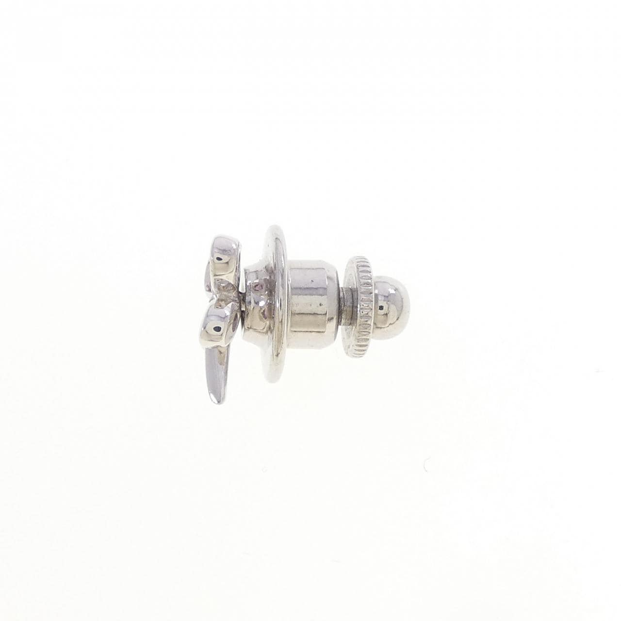 750WG サファイヤ ブローチ