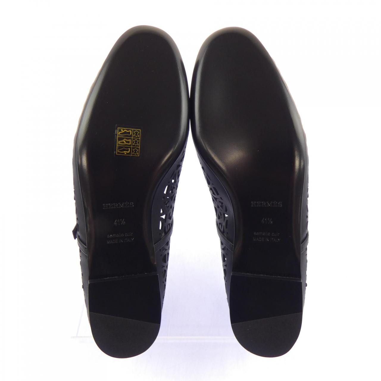 エルメス HERMES メリ シェーヌダンクル 261088Z フラットシューズ