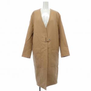 新古品】エルメス HERMES コート 22SS ラップコート アイレット  