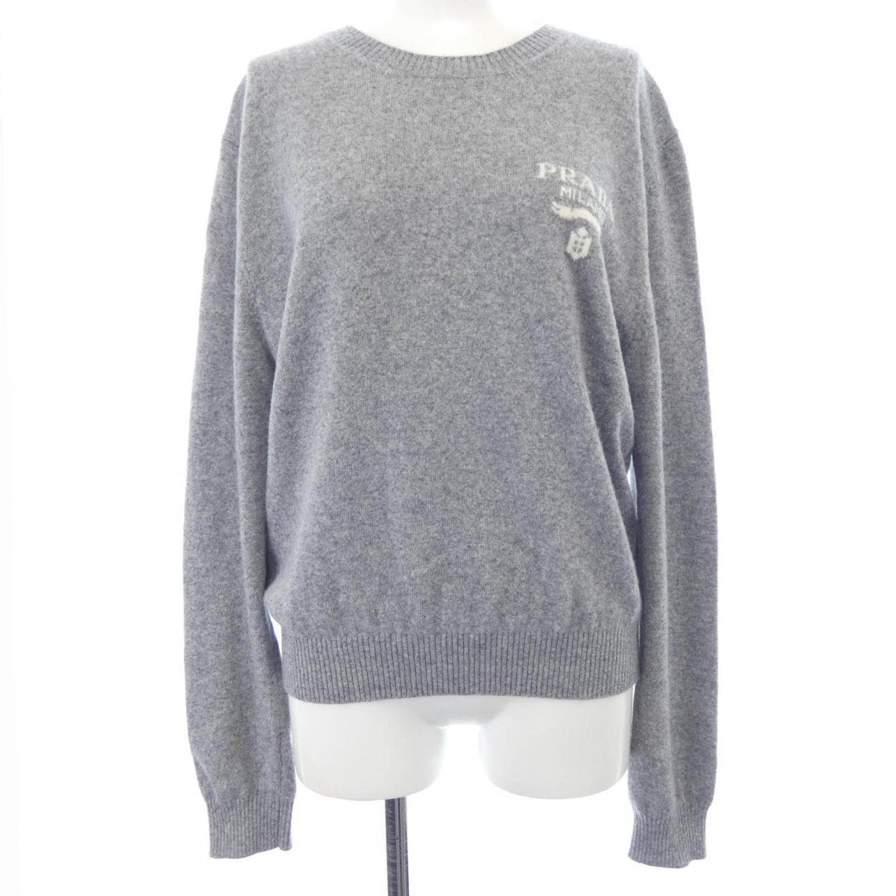 プラダ PRADA インターシャ ロゴ P24S1L S221 11N1 ニット