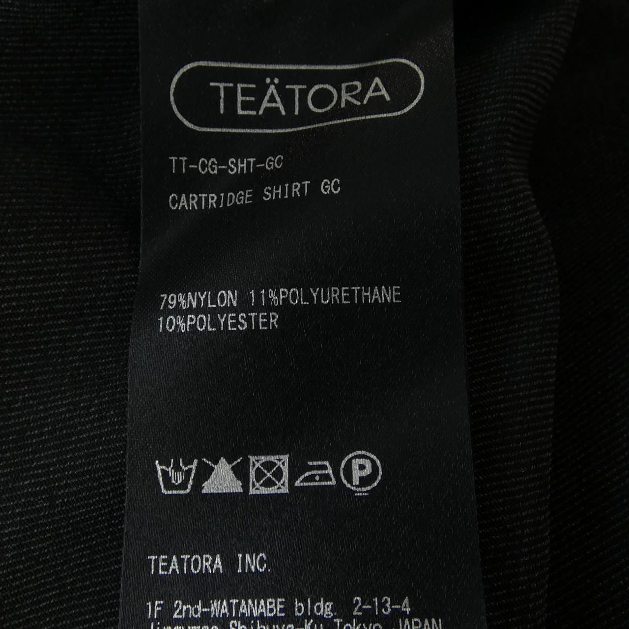 テアトラ TEATORA TT-CG-SHT-GC シャツ